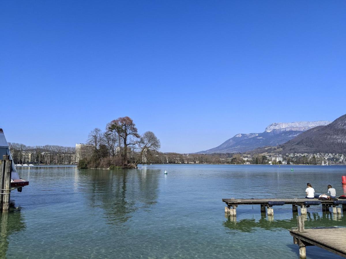 La Plume Vue Lac 3 Etoiles - Garage Prive, Secteur Recherche, Moderne & Tout Equipe, 6 Personnes Annecy Bagian luar foto